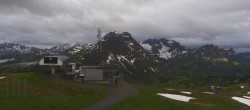 Archiv Foto Webcam Warth Schröcken - Panorama Saloberjet 06:00
