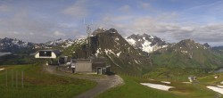 Archiv Foto Webcam Warth Schröcken - Panorama Saloberjet 07:00