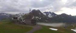 Archiv Foto Webcam Warth Schröcken - Panorama Saloberjet 19:00