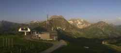Archiv Foto Webcam Warth Schröcken - Panorama Saloberjet 05:00