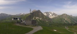 Archiv Foto Webcam Warth Schröcken - Panorama Saloberjet 09:00