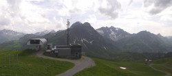 Archiv Foto Webcam Warth Schröcken - Panorama Saloberjet 15:00