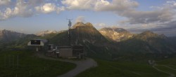 Archiv Foto Webcam Warth Schröcken - Panorama Saloberjet 05:00