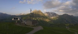 Archiv Foto Webcam Warth Schröcken - Panorama Saloberjet 06:00