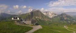 Archiv Foto Webcam Warth Schröcken - Panorama Saloberjet 07:00