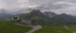 Archiv Foto Webcam Warth Schröcken - Panorama Saloberjet 09:00