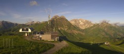 Archiv Foto Webcam Warth Schröcken - Panorama Saloberjet 06:00