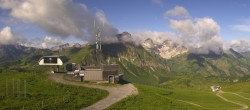 Archiv Foto Webcam Warth Schröcken - Panorama Saloberjet 07:00