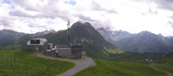 Archiv Foto Webcam Warth Schröcken - Panorama Saloberjet 17:00