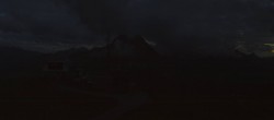 Archiv Foto Webcam Warth Schröcken - Panorama Saloberjet 21:00