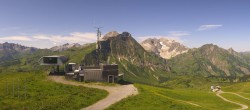 Archiv Foto Webcam Warth Schröcken - Panorama Saloberjet 09:00