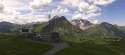 Archiv Foto Webcam Warth Schröcken - Panorama Saloberjet 11:00