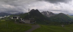 Archiv Foto Webcam Warth Schröcken - Panorama Saloberjet 07:00