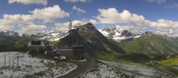 Archiv Foto Webcam Warth Schröcken - Panorama Saloberjet 09:00