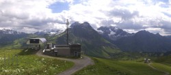 Archiv Foto Webcam Warth Schröcken - Panorama Saloberjet 15:00