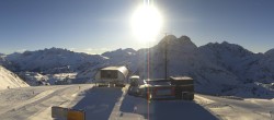 Archived image Webcam Panoramic view Warth Schröcken 13:00
