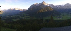 Archived image Webcam Werfenweng - panoramic restaurant 05:00