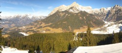 Archiv Foto Webcam Werfenweng: Ausblick Panorama Restaurant 09:00