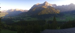 Archived image Webcam Werfenweng - panoramic restaurant 06:00