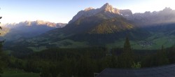 Archiv Foto Webcam Werfenweng: Ausblick Panorama Restaurant 05:00