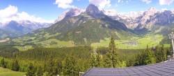 Archiv Foto Webcam Werfenweng: Ausblick Panorama Restaurant 11:00