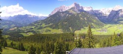 Archiv Foto Webcam Werfenweng: Ausblick Panorama Restaurant 13:00