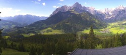 Archiv Foto Webcam Werfenweng: Ausblick Panorama Restaurant 15:00