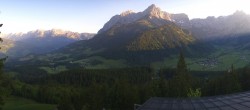 Archiv Foto Webcam Werfenweng: Ausblick Panorama Restaurant 05:00