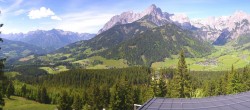 Archiv Foto Webcam Werfenweng: Ausblick Panorama Restaurant 13:00