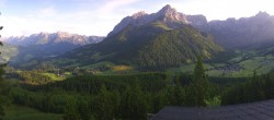 Archived image Webcam Werfenweng - panoramic restaurant 05:00