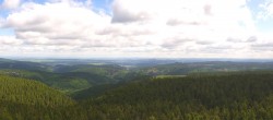 Archiv Foto Webcam Schneekopf Gipfel in Thüringen 09:00
