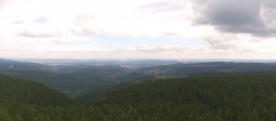 Archiv Foto Webcam Schneekopf Gipfel in Thüringen 09:00