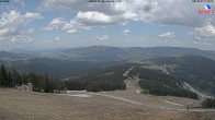 Archiv Foto Webcam Großer Arber Blick nach Nordwesten 11:00