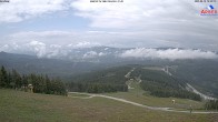 Archiv Foto Webcam Großer Arber Blick nach Nordwesten 13:00