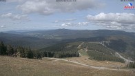 Archiv Foto Webcam Großer Arber Blick nach Nordwesten 13:00