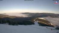 Archiv Foto Webcam Großer Arber Blick nach Nordwesten 07:00