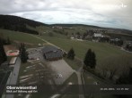Archiv Foto Webcam Oberwiesenthal - Blick auf Skihang und Ort 11:00