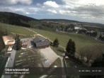Archiv Foto Webcam Oberwiesenthal - Blick auf Skihang und Ort 09:00