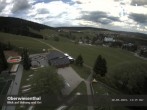 Archiv Foto Webcam Oberwiesenthal - Blick auf Skihang und Ort 13:00