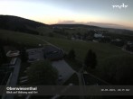 Archiv Foto Webcam Oberwiesenthal - Blick auf Skihang und Ort 19:00