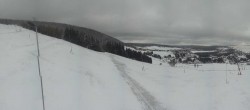 Archiv Foto Webcam Oberwiesenthal - Blick auf Skihang und Ort 09:00