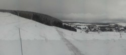 Archiv Foto Webcam Oberwiesenthal - Blick auf Skihang und Ort 11:00