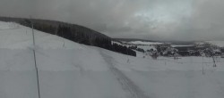 Archiv Foto Webcam Oberwiesenthal - Blick auf Skihang und Ort 13:00