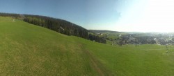 Archiv Foto Webcam Oberwiesenthal - Blick auf Skihang und Ort 07:00