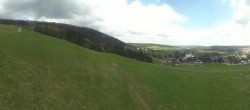 Archiv Foto Webcam Oberwiesenthal - Blick auf Skihang und Ort 11:00