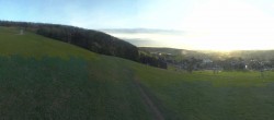 Archiv Foto Webcam Oberwiesenthal - Blick auf Skihang und Ort 05:00