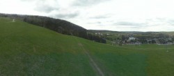 Archiv Foto Webcam Oberwiesenthal - Blick auf Skihang und Ort 15:00