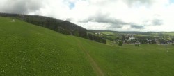 Archiv Foto Webcam Oberwiesenthal - Blick auf Skihang und Ort 11:00