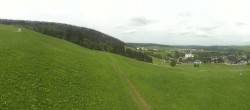Archiv Foto Webcam Oberwiesenthal - Blick auf Skihang und Ort 13:00