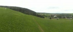 Archiv Foto Webcam Oberwiesenthal - Blick auf Skihang und Ort 13:00